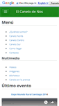 Mobile Screenshot of elcanelo.cl
